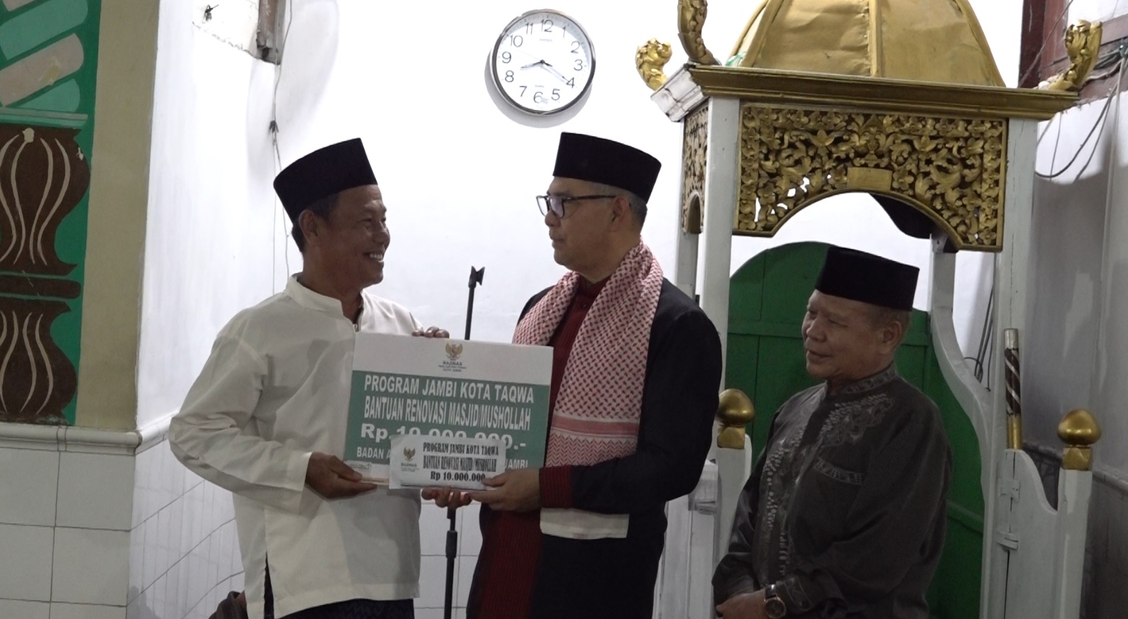 Lakukan Safari Ramadhan 1444H, Walikota Syarif Fasha Bersama Tim Terkini Sambangi Masjid Jami’ Al Kahfi
