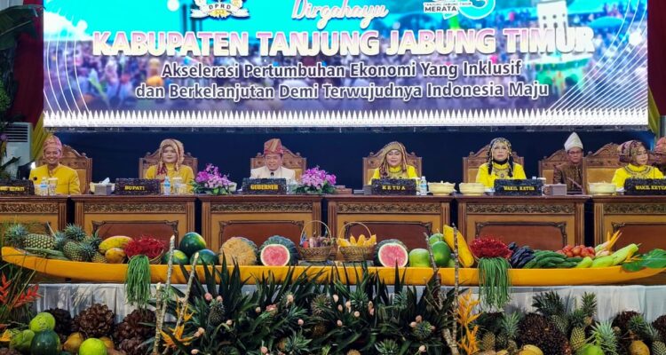 Hadiri HUT ke-26 Tanjab Timur, Gubernur Al Haris: Tanjung Jabung Timur Tunjukkan Kemanjuan Pembangunan