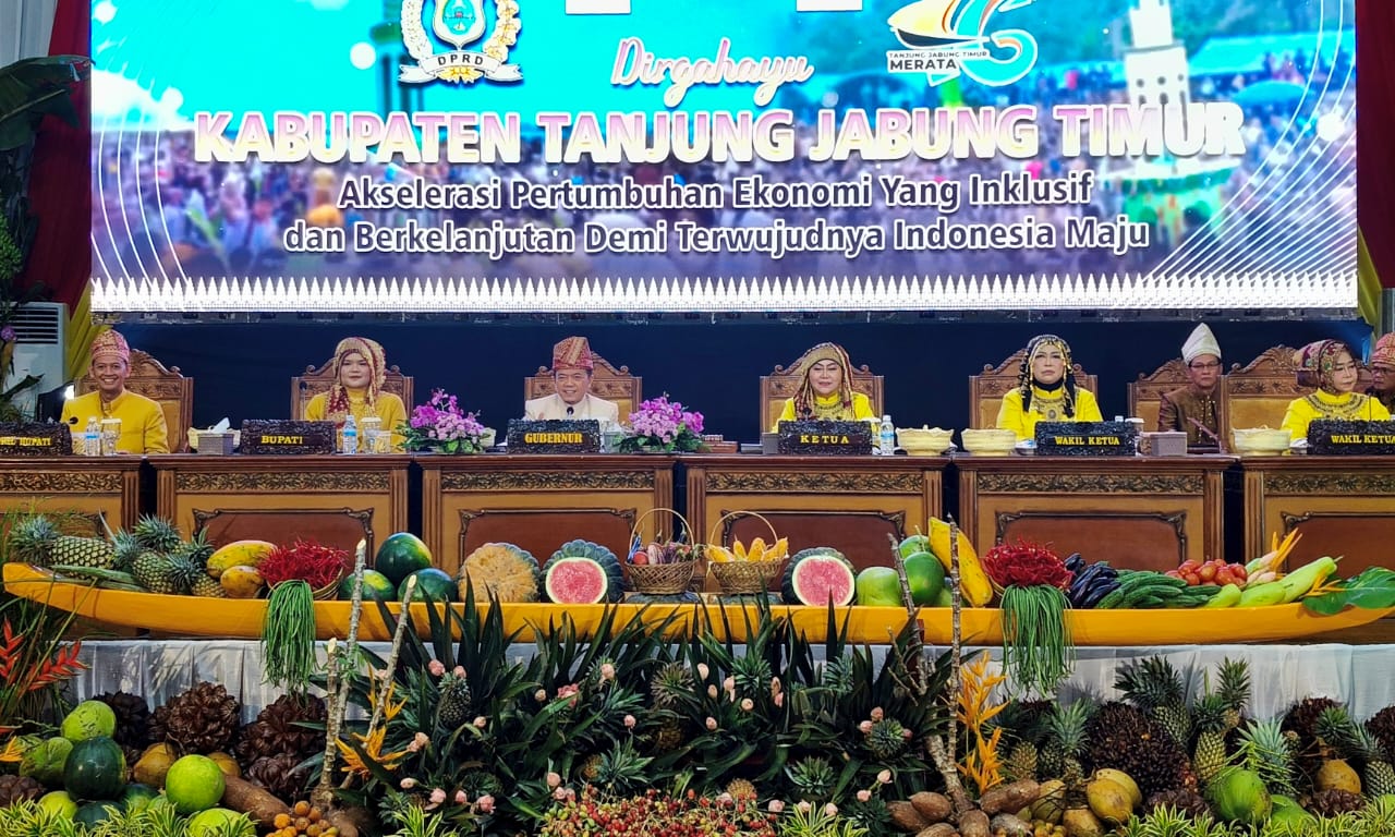 Hadiri HUT ke-26 Tanjab Timur, Gubernur Al Haris: Tanjung Jabung Timur Tunjukkan Kemanjuan Pembangunan