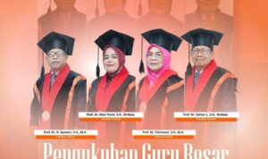 Pengukuhan Empat Guru Besar Fakultas Hukum: Spirit Baru Penguatan Intelektualitas dan Integritas Akademik