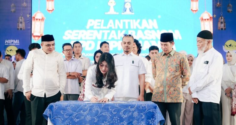 Pelantikan Womenpreneur HIPMI Jambi, Dorong Lahirnya Pengusaha Perempuan Berdaya Saing