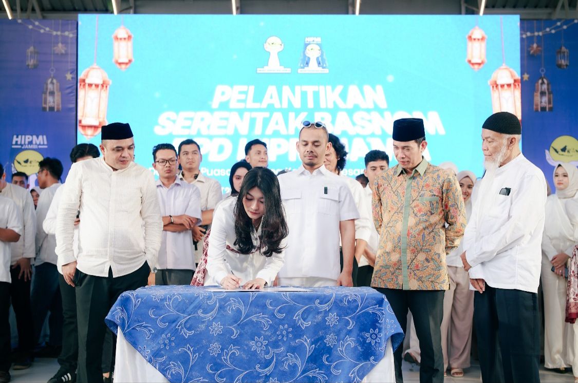 Pelantikan Womenpreneur HIPMI Jambi, Dorong Lahirnya Pengusaha Perempuan Berdaya Saing