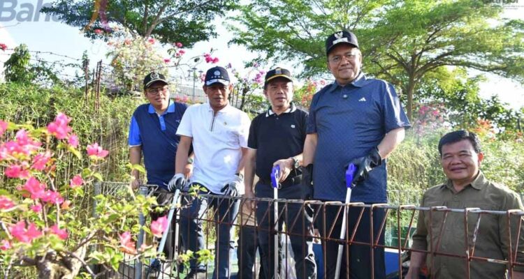 Walikota Jambi Maulana Dampingi Gubernur dan Menteri LH Pimpin Gerakan Indonesia Asri di Kawasan Wisata Danau Sipin