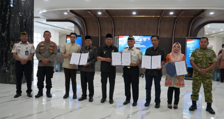 Abdullah Sani Hadiri Nota Kesepakatan Pidana Kerja Sosial dan Apresiasi Kesiapan Kota Jambi Jadi Pilot Project Nasional