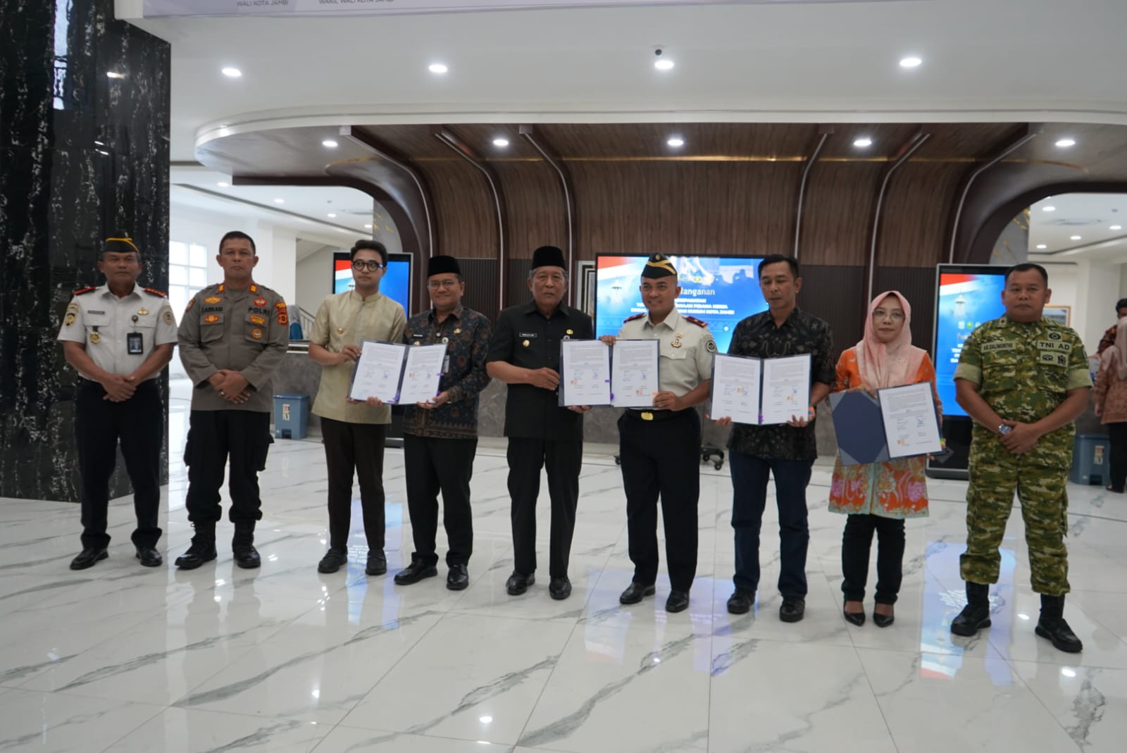 Abdullah Sani Hadiri Nota Kesepakatan Pidana Kerja Sosial dan Apresiasi Kesiapan Kota Jambi Jadi Pilot Project Nasional
