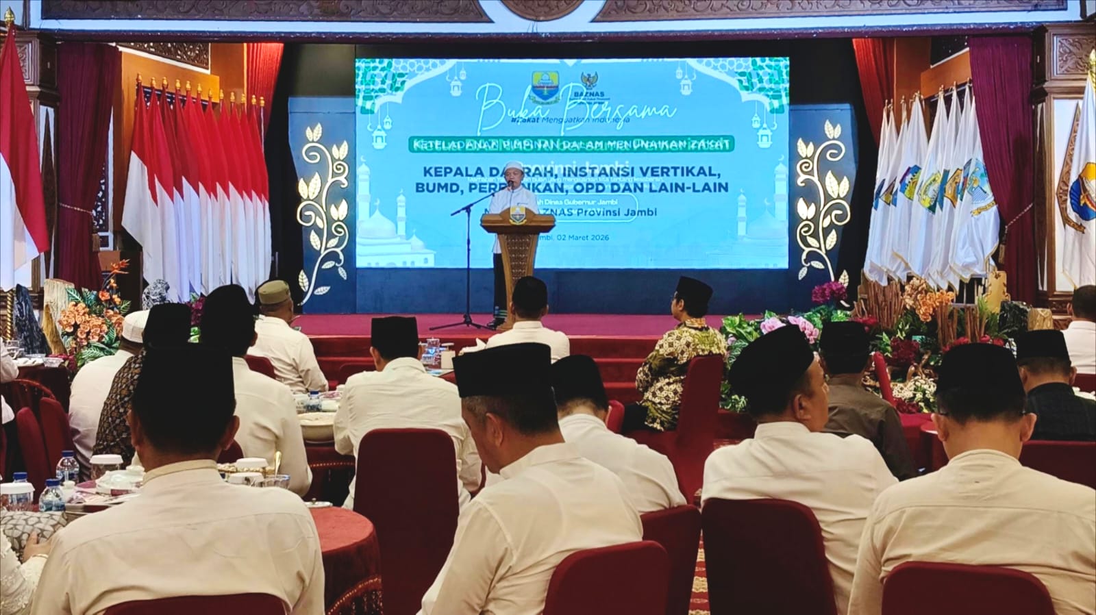 Gubernur Al Haris Sambut Kunjungan Ketua Baznas RI Noor Achmad di Jambi