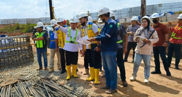 Segera Selesai, Gubernur Al Haris Tinjau Pembangunan Sekolah Rakyat di Bagan Pete