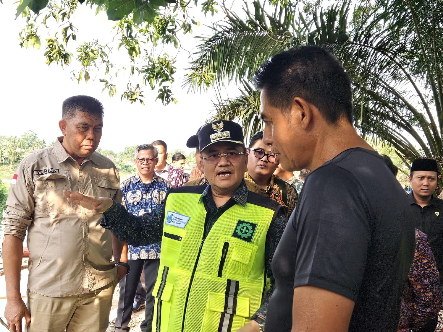 Komitmen Pemerintah Kota Jambi Antisipasi Banjir, Sistem Penyaring Sampah Pintu Air Diperbaiki