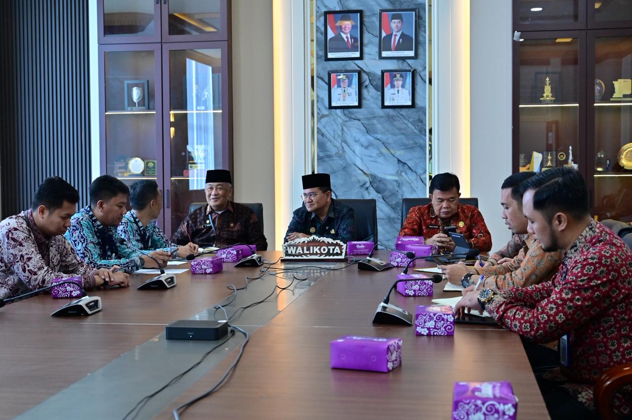 Pimpin Entry Meeting BPK, Walikota Maulana Pastikan LKPD 2025 Transparan dan Akuntabel