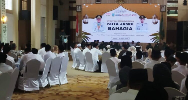 Maulana-Diza Gelar Halalbihalal Bersama Ribuan Ketua RT Sekaligus Perkuat Sinergi Membangun Kota