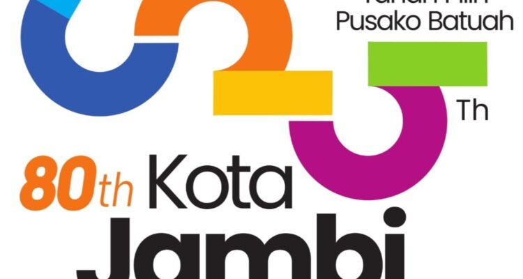 Resmi!!! Pemerintah Kota Jambi Luncurkan Logo Hari Jadi ke-625 Tanah Pilih Pusako Batuah dan HUT Pemkot ke-80