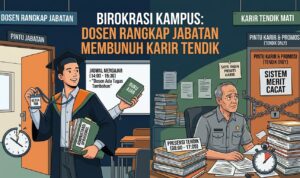 Dosen Rangkap Jabatan Birokrasi Ketika Kampus Membunuh Masa Depan Tendik